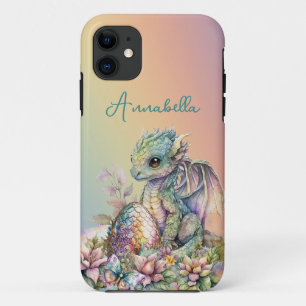 Case-Mate iPhone Case Œuf de dragon bébé mignon sur arc-en-ciel