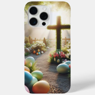 Coque iPhone 15 Pro Max OEuf de Pâques/Lilly