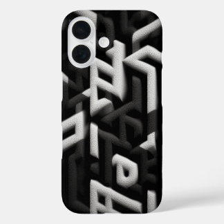 Coques iPhone 16 Oeuvre Abstraite