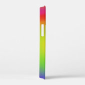 Coques Case-Mate iPhone Oeuvre Abstraite de vague arc-en-ciel personnalisé (Verso / Droite)