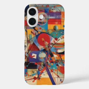Coques iPhone 16 Oeuvre Abstraite moderne