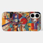 Coques Case-Mate iPhone Oeuvre Abstraite moderne (Verso (horizontal))
