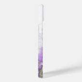 Coques Case-Mate iPhone Oeuvre Abstraite violette et bleue (Verso / Droite)