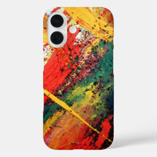 Coques iPhone 16 Oeuvre créative contemporaine Abstraite