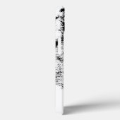 Coques Case-Mate iPhone Oeuvre créative design Black & White Wolf (Verso / Droite)