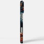Coques Case-Mate iPhone Œuvre d'art en cuir de style Eagle Scenic (Verso / Droite)