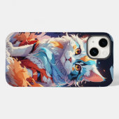 Coques Case-Mate iPhone Œuvre d'art féline Fantasy Crystal (Verso (horizontal))
