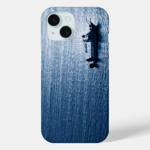 Coque Pour iPhone 15 Œuvre d'art minimaliste sur l'océan Poissonnerie B