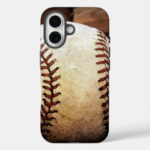 Coques iPhone 16 Oeuvre De Baseball