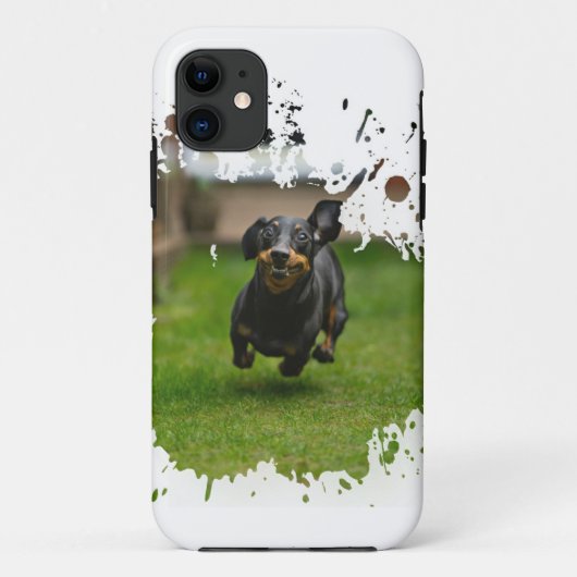 Coques Case-Mate iPhone OEuvre de chien cool (Dos)