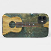 Coques Case-Mate iPhone oeuvre de guitare vintage (Dos (Horizontal))