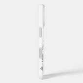 Coques Case-Mate iPhone Oeuvre de Loup noir et blanc (Verso / Droite)