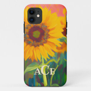 Case-Mate iPhone Case Oeuvre de tournesol monogramme