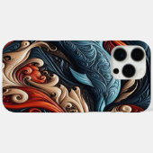 Coques Case-Mate iPhone Oeuvre Dolphin D'Inspiration Océanique (Verso (horizontal))