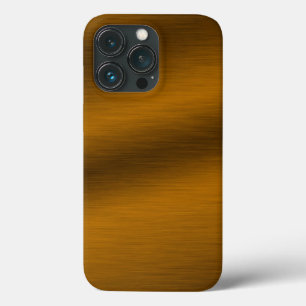 iPhone 13 Pro Coque Oeuvre en bronze brossé