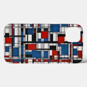 Coques Case-Mate iPhone OEuvre murale géométrique Abstraite (Verso (horizontal))