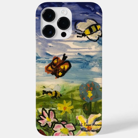 Coques Case-Mate iPhone Oeuvre originale couleur printemps (Verso)