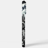 Coques Case-Mate iPhone Oeuvre réfléchie de loup Lune (Verso / Droite)