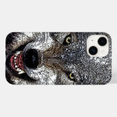 Coques Case-Mate iPhone OEuvre Wolf Eyes (Verso (horizontal))