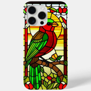 Coque iPhone 15 Pro Max Œuvres d'art d'oiseau dans des motifs décoratifs g