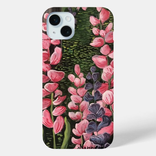 Coques Case-Mate iPhone Œuvres d'art originales Fleurs sauvages (Verso)