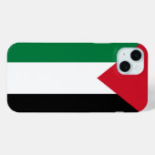 Coques Case-Mate iPhone officiellement le drapeau de l'État de Palestine (Verso (horizontal))