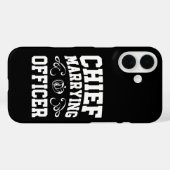Coques Case-Mate iPhone Officier principal - Mariage Officier Designs (Verso (horizontal))