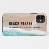 Coques Case-Mate iPhone Offre de plage océanique été drôle typographie (Dos (Horizontal))
