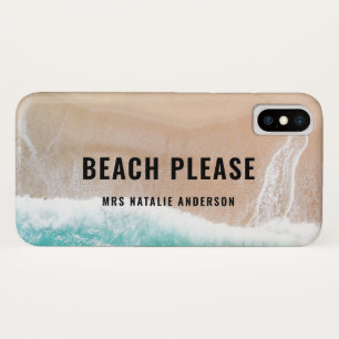 Case-Mate iPhone Case Offre de plage océanique été drôle typographie
