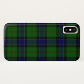 Coques Case-Mate iPhone Ogilvie tartan bleu vert plaid (Dos (Horizontal))
