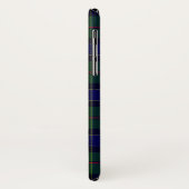 Coques Case-Mate iPhone Ogilvie tartan bleu vert plaid (Dos/Gauche)