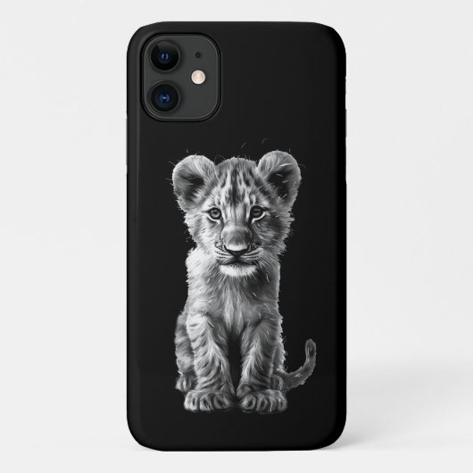 Coques Case-Mate iPhone Oh Bébé Gros Chat Cub Gris (Dos)