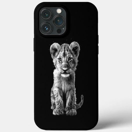 Coques Case-Mate iPhone Oh Bébé Gros Chat Cub Gris (Verso)