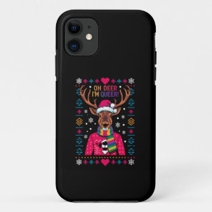 Case-Mate iPhone Case Oh Cerf Je Suis Fier LGBT LGBTQ Fierté Gay Noël La