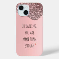 Oh Chérie, tu es plus que suffisant Citation