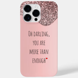Coque Pour Pour iPhone 14 Pro Max Oh Chérie, tu es plus que suffisant Citations