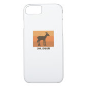 Coques Case-Mate iPhone Oh Deer Classic Simple Design (Dos)