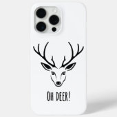 Coques Case-Mate iPhone "Oh Deer!" iPhone Case (Verso)