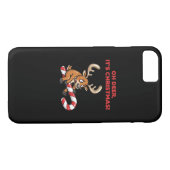 Coques Case-Mate iPhone Oh Deer Its Christmas Stressed Reindeer With Sweet (Dos (Horizontal))
