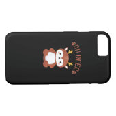 Coques Case-Mate iPhone Oh Deer Kawaii Deer Playful Art Style (Dos (Horizontal))