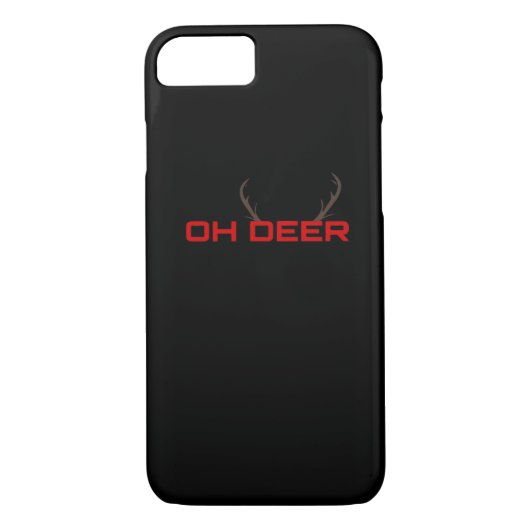 Coques Case-Mate iPhone Oh Deer Minimal Aesthetic Vibe (Dos)