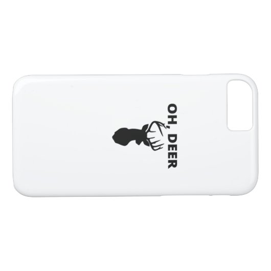 Coques Case-Mate iPhone Oh Deer Oh Dear Whimsical Art Style (Dos (Horizontal))
