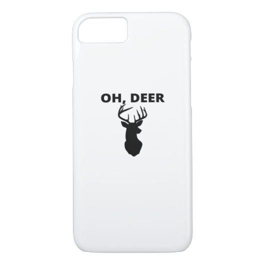 Coques Case-Mate iPhone Oh Deer Oh Dear Whimsical Art Style (Dos)