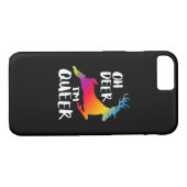 Coques Case-Mate iPhone Oh Deer Queer Pride Minimal Artistic Style (Dos (Horizontal))