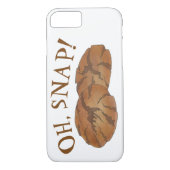 Coques Case-Mate iPhone Oh (Ginger) Snap Amish PA Dutch Gingersnap Cookies (Dos)