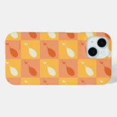 Coques Case-Mate iPhone Oh, les endroits où tu iras | Motif orange (Verso (horizontal))