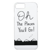 Coques Case-Mate iPhone Oh les endroits vous irez (Dos)