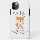 Coques Case-Mate iPhone Oh pour Fox Sake (Dos)