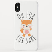 Coques Case-Mate iPhone Oh pour Fox Sake (Dos)