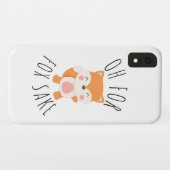 Coques Case-Mate iPhone Oh pour Fox Sake (Dos (Horizontal))